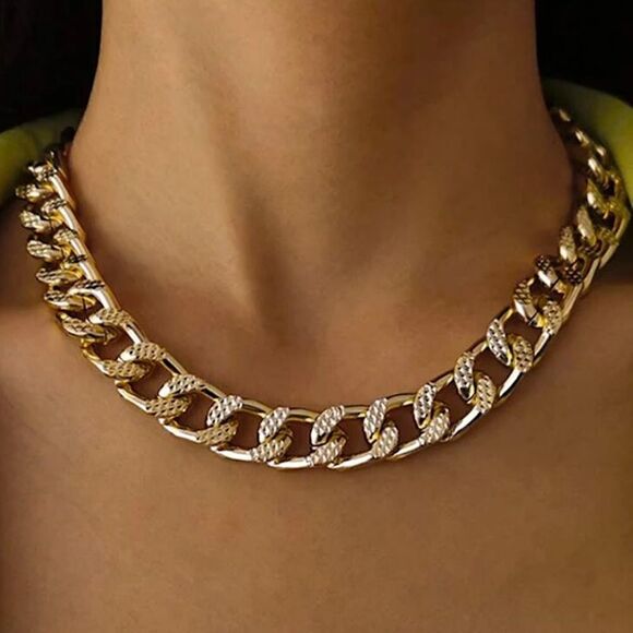 Gold Filled Chain Necklace - Picture 2 of 5